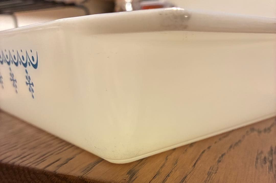 PYREX オールドパイレックス　キャセロール　 スノーフレーク　3点セット