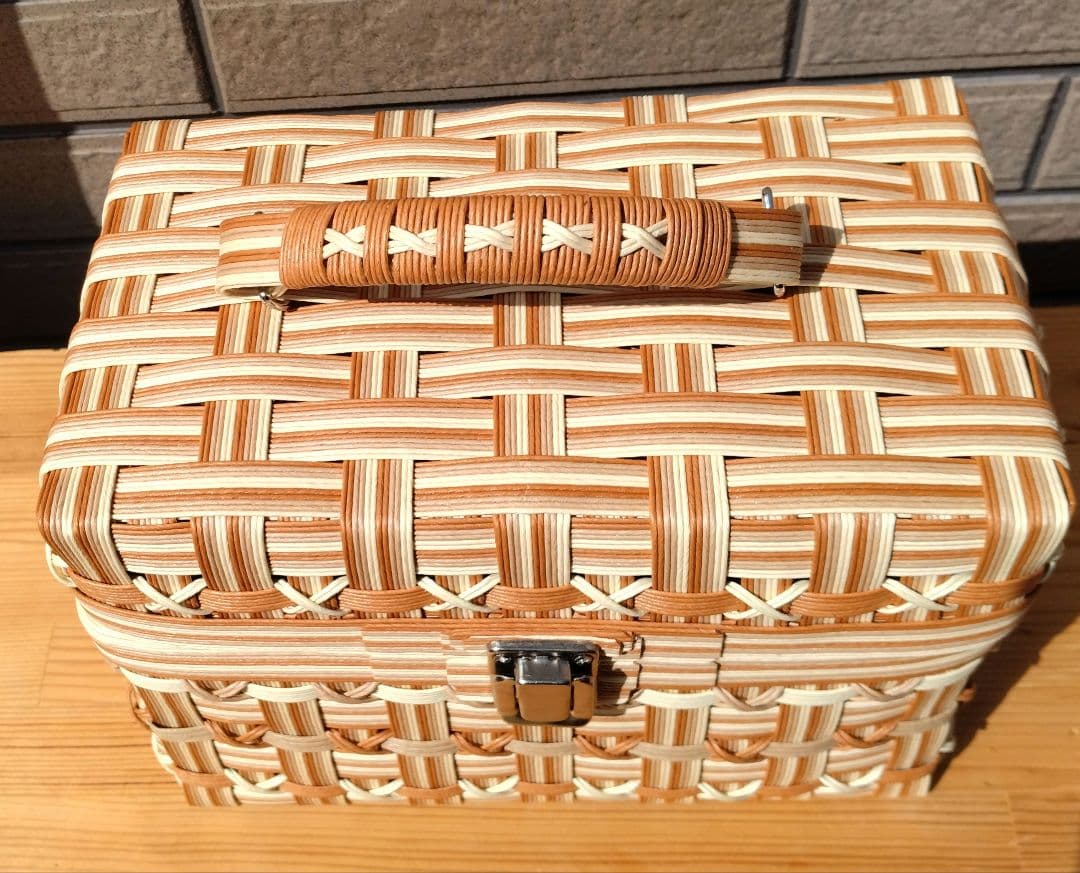 らんらん　プロフ　収納BOX3点セット エコクラフト作品