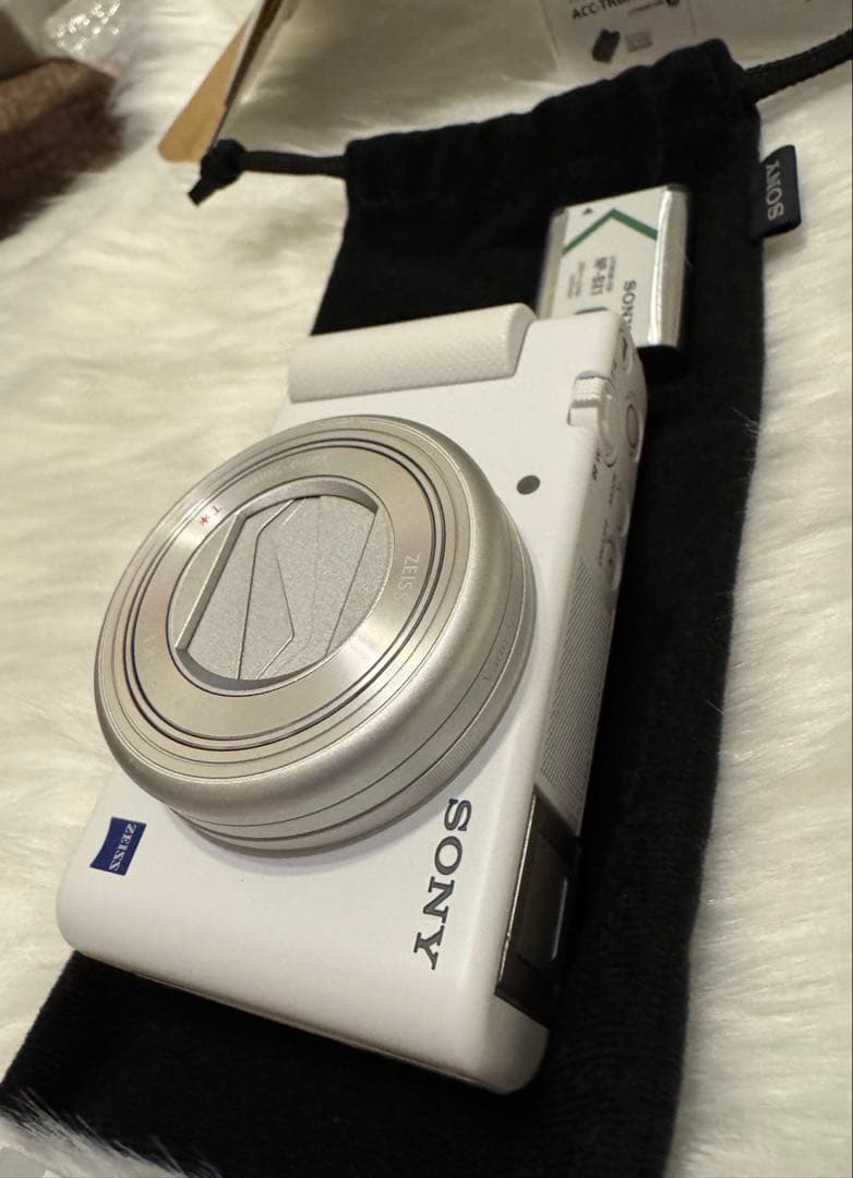 SONY ZV-1 ホワイト グリップ 保証書付き SONY VLOGCAM