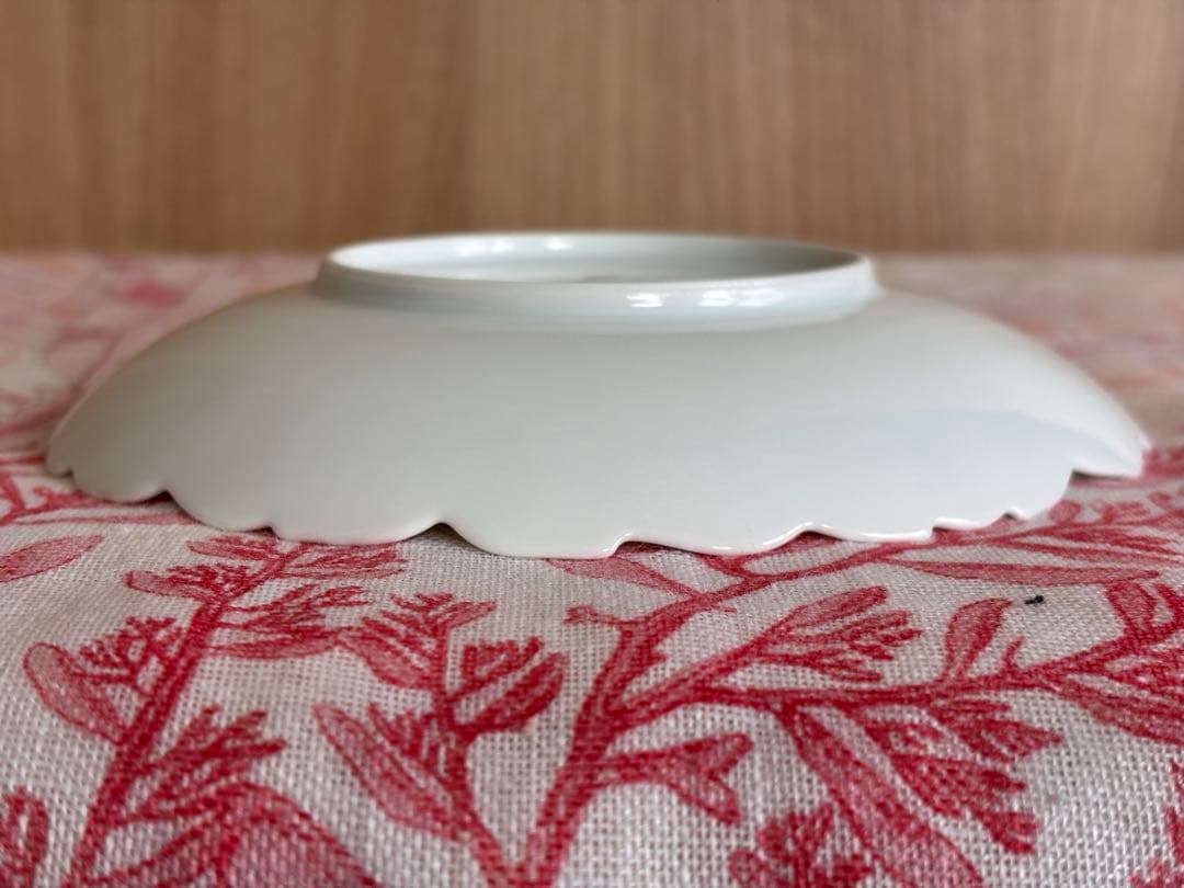 香蘭社　紫陽花プレート大皿取り皿７点セット