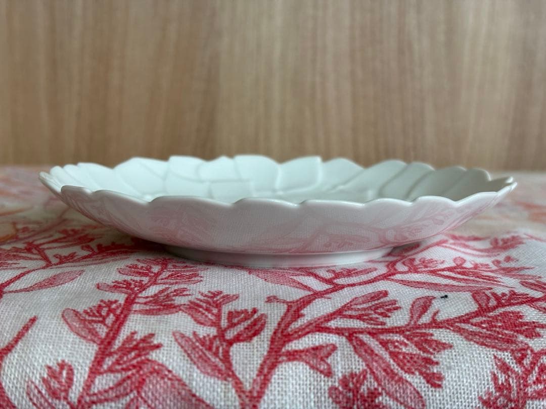 香蘭社　紫陽花プレート大皿取り皿７点セット