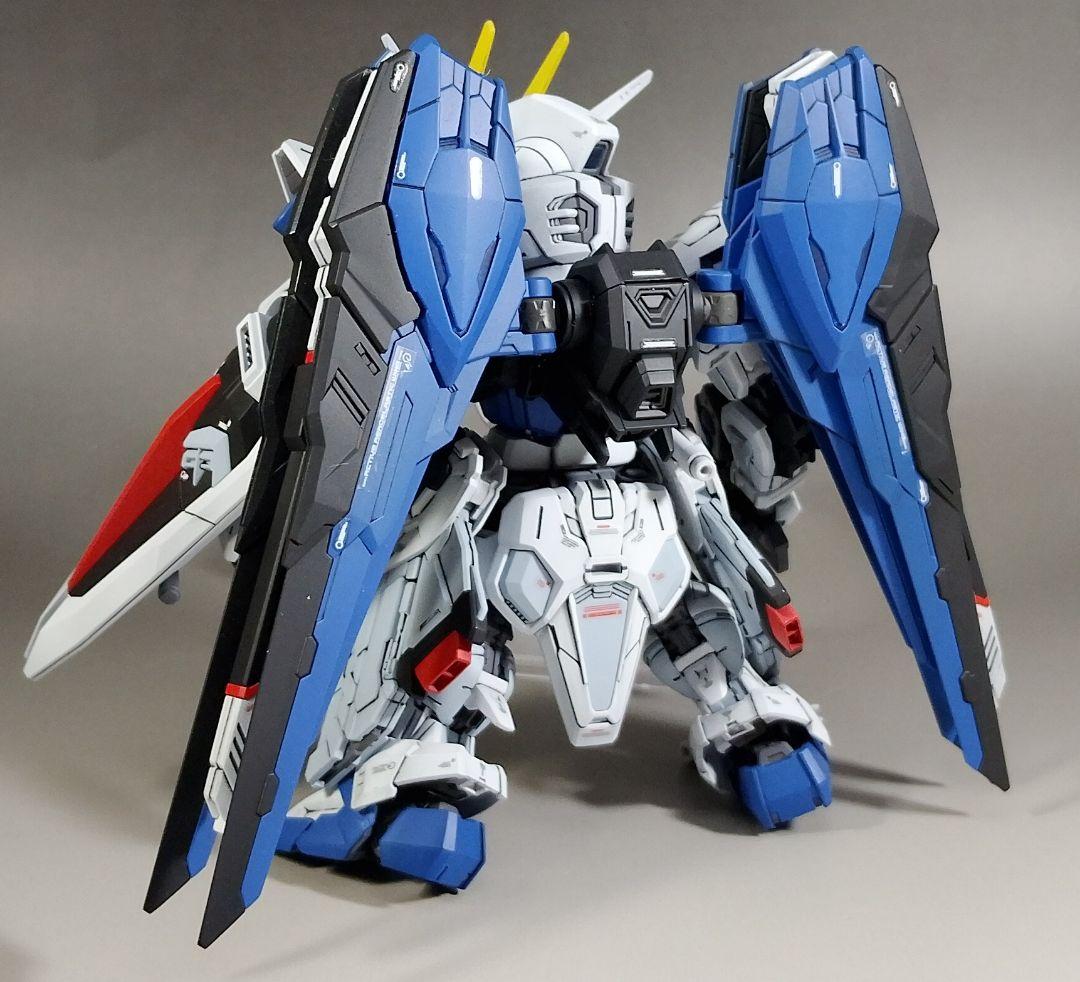 MGSD フリーダムガンダム 改修 全塗装 完成品 キラ・ヤマト