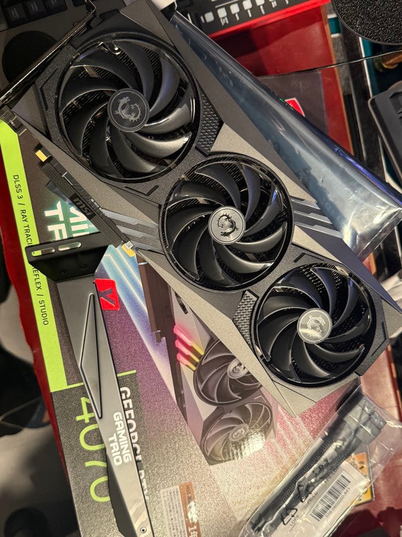 グラフィックボード・グラボ・ビデオカード RTX4070ti MSI 4070 Ti 12GB Gaming X Trio