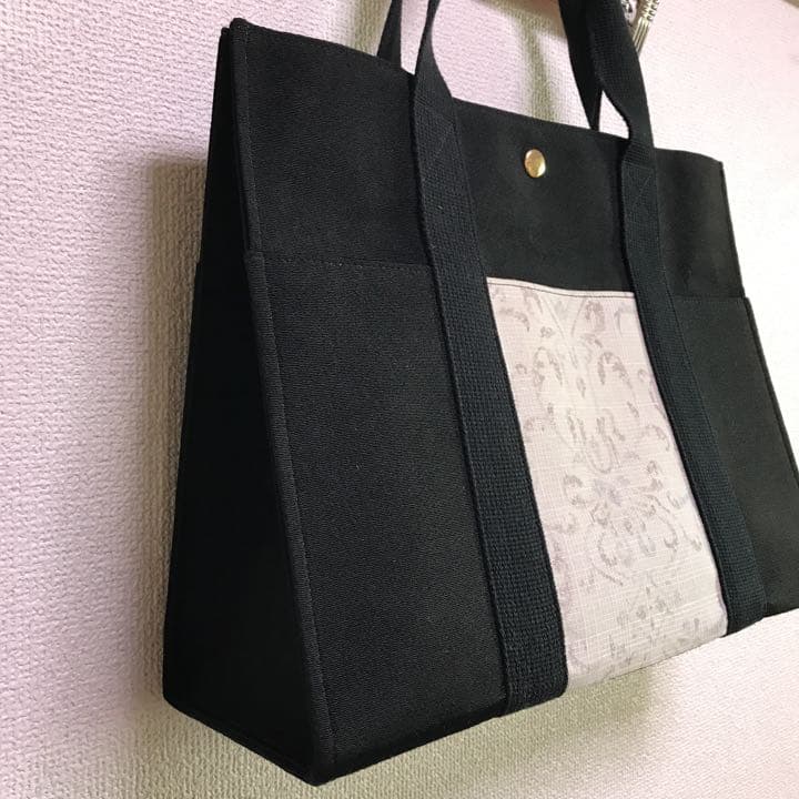 着物リメイク トートバッグ ちりめん
