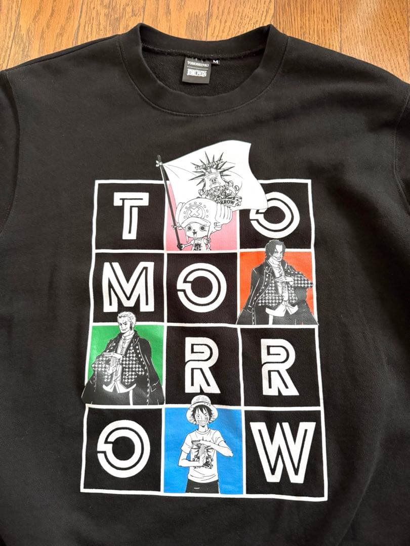 東方神起 TOMORROWワンピースコラボ スウェット 男女兼用Mサイズ