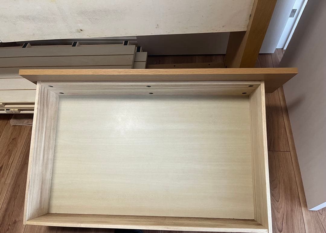 無印良品　収納つきシングルベッド