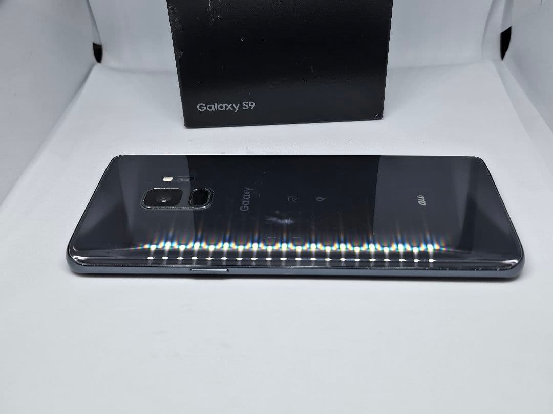 Samsung Galaxy S9 SCV38 チタニウムグレー本体