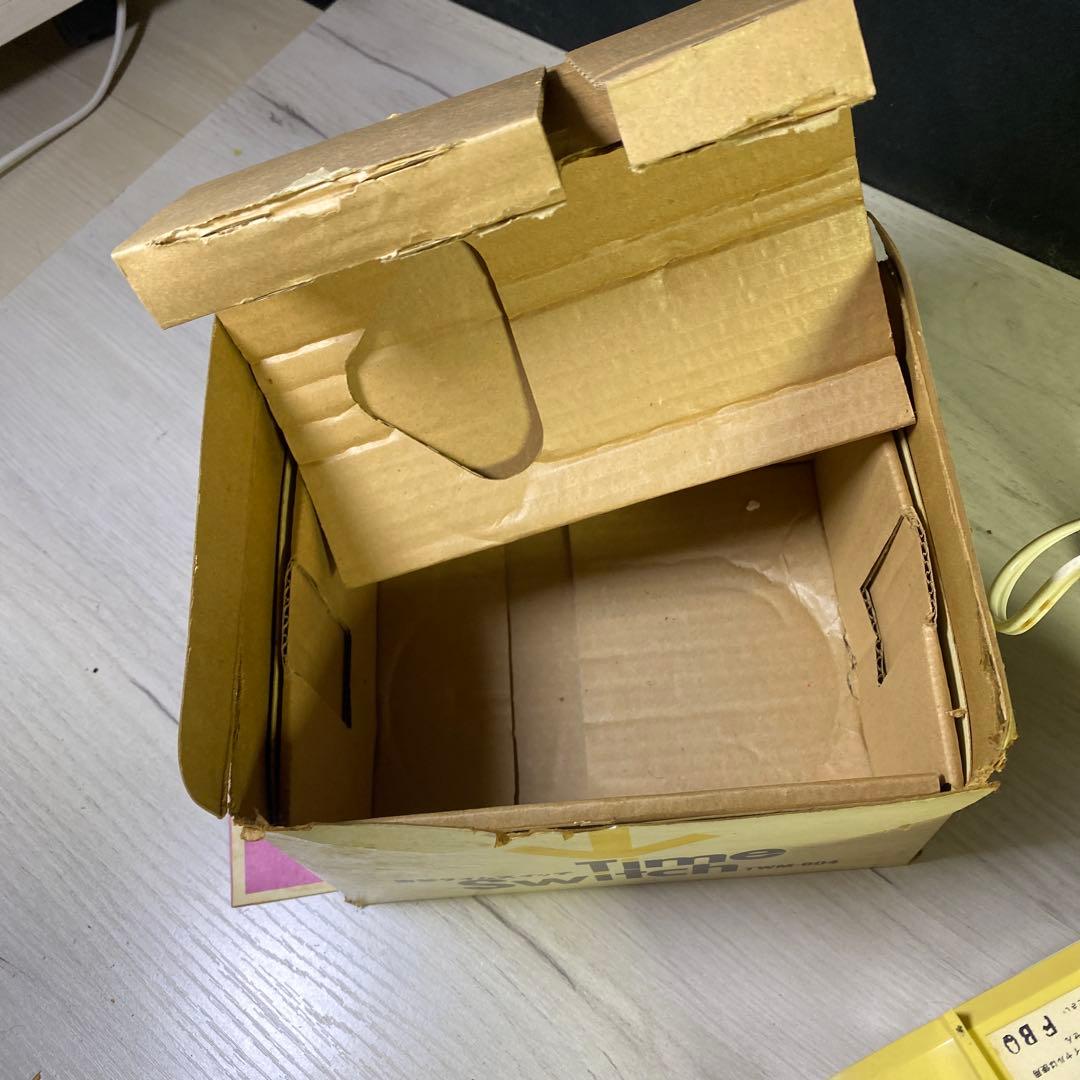 【未使用】置時計 タイムスイッチクロック ミッドセンチュリー スペースエイジ