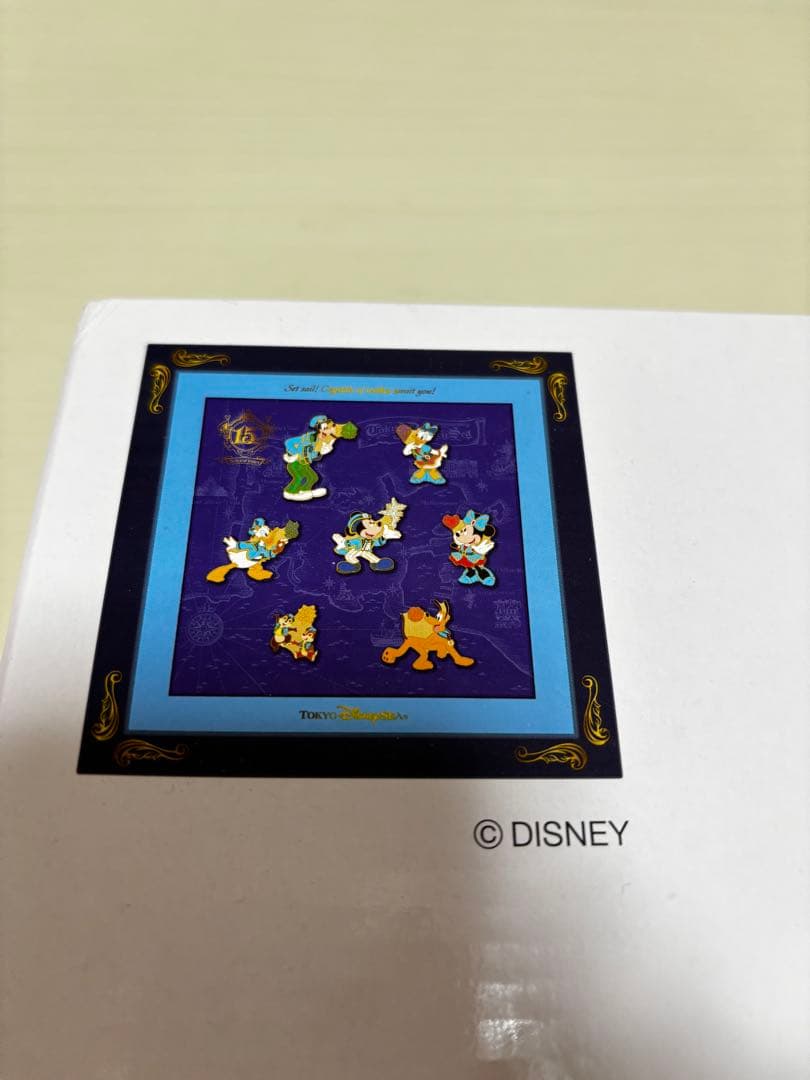 ディズニーシー　15周年　ピンバッジセット　ファンダフル
