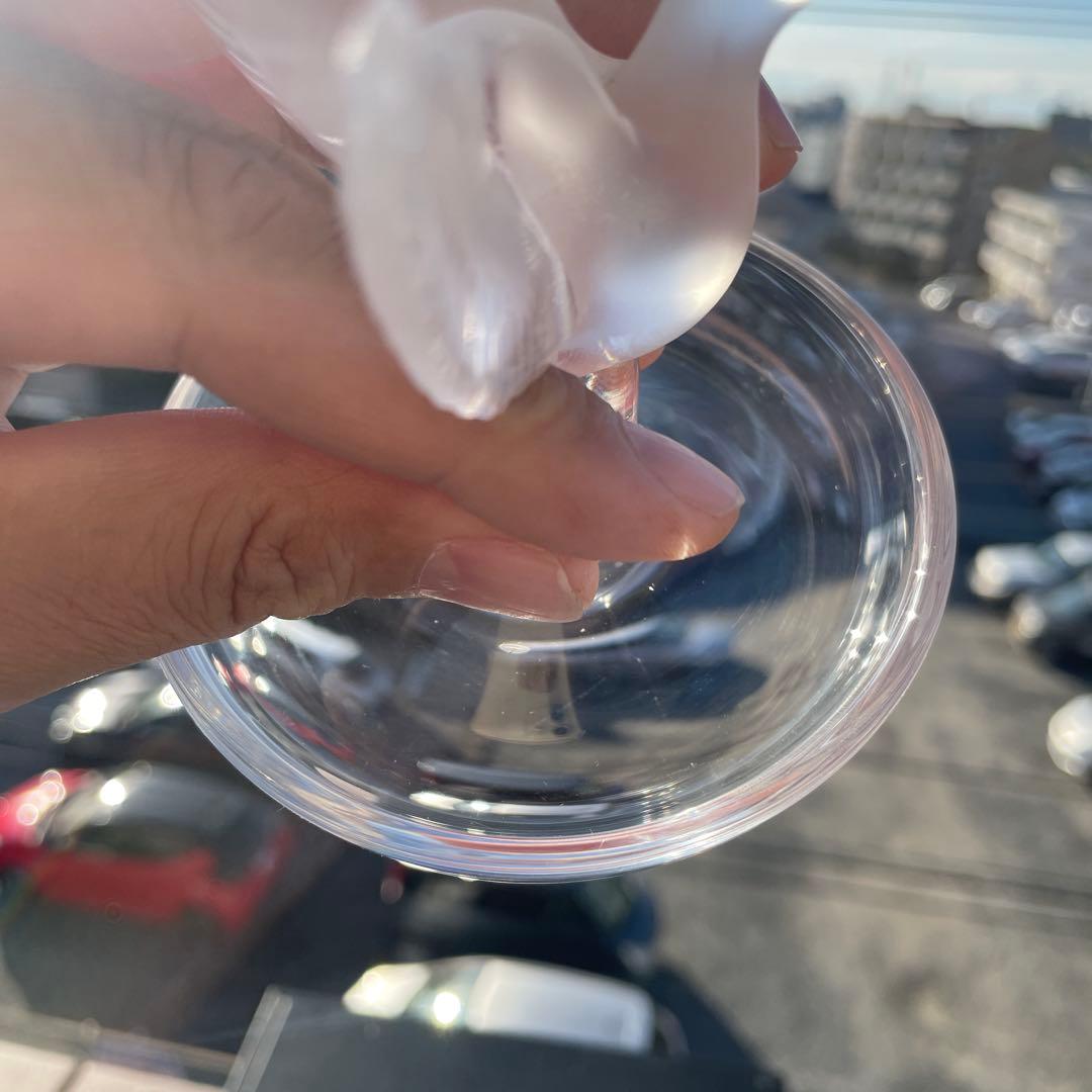 【美品】☆希少☆ルネラリック　ジュエリートレイ　鳩　ピジョン　フランス製