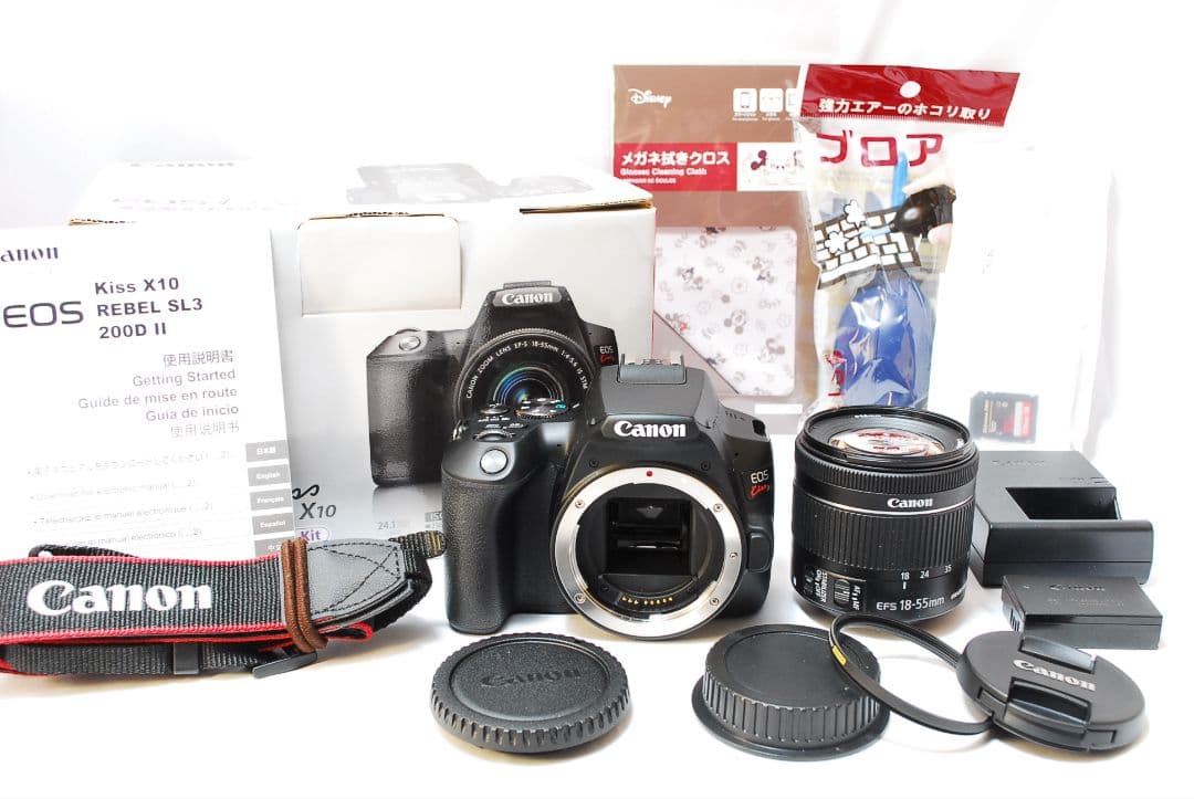新品級✨Canon EOS Kiss X10✨STM搭載 標準レンズセット 軽量