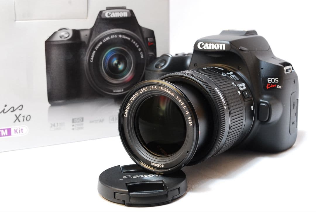 新品級✨Canon EOS Kiss X10✨STM搭載 標準レンズセット 軽量