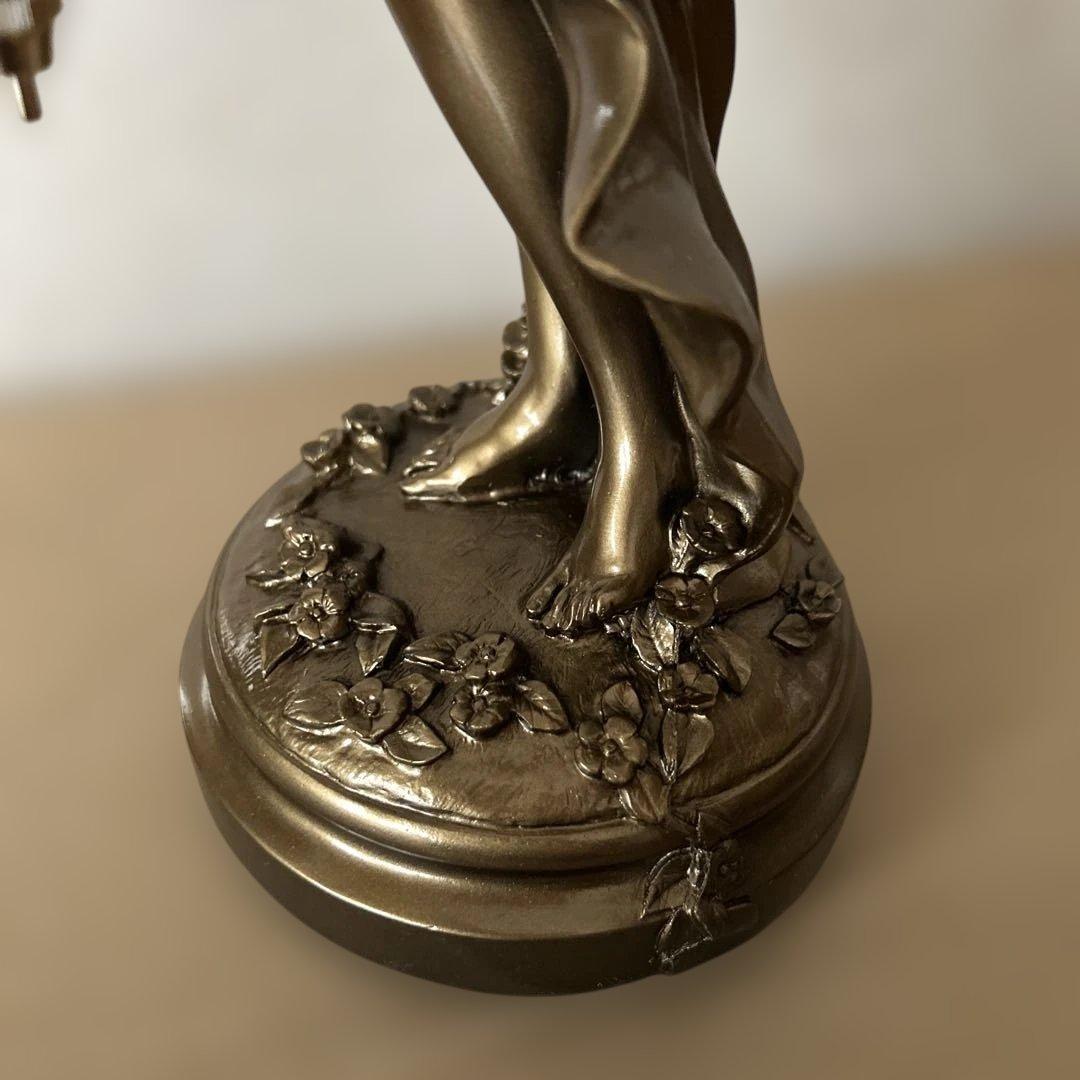 シチズン　置時計　慈愛の女神　金色イブシ仕上げ　新品