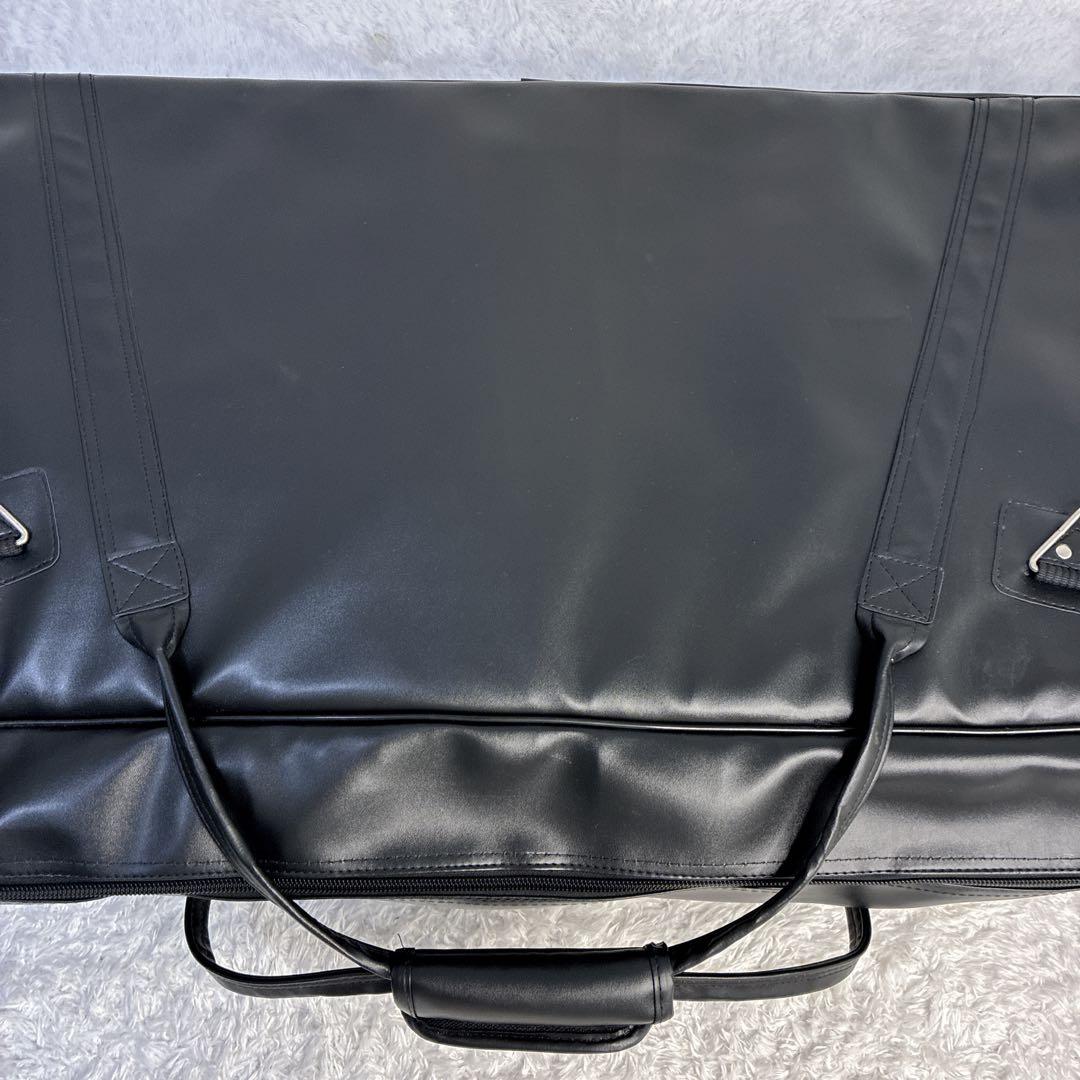 CNB（キクタニ）88鍵用キーボードバッグ 黒 合成皮革 外ポケット付き