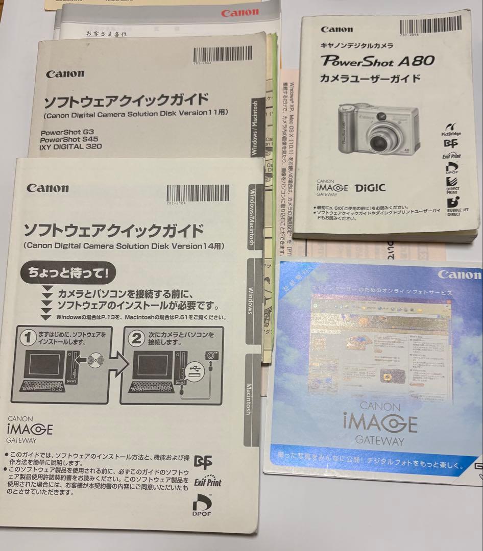 IXY DIGITAL320（Power Shot A80）コンパクトデジカメ