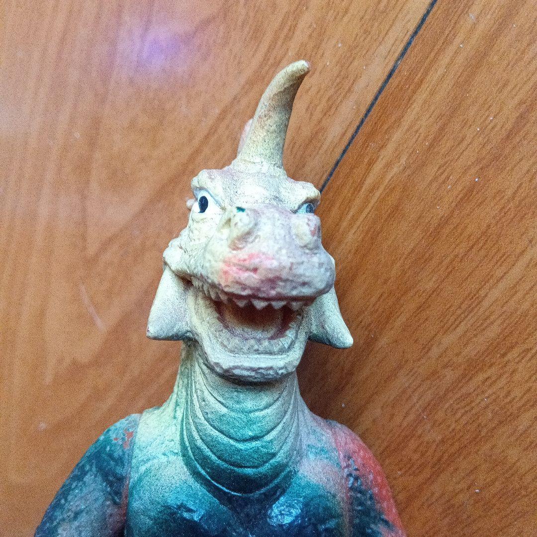 シーグラ　キングザウルス　昭和　ソフビ　ポピー