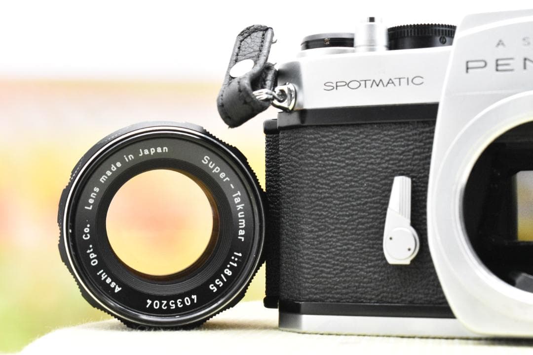 【整備済】 PENTAX SP SPOTMATIC + 55mm F1.8