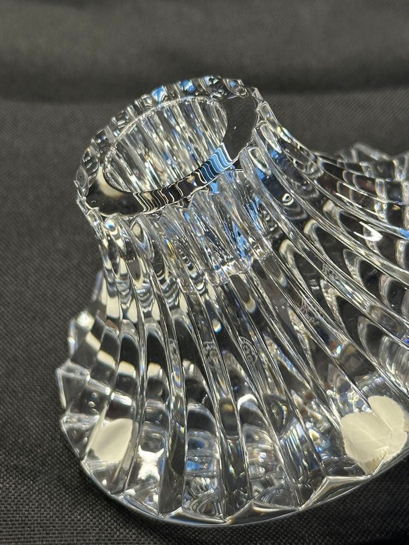 【USED美品】Baccarat マッセナ　キャンドル立て　キャンセルホルダー