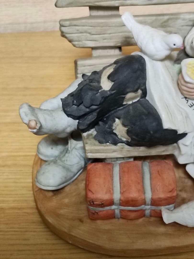 ピエロ　陶磁器製　フィギュア　フランブロ社　Frambro社