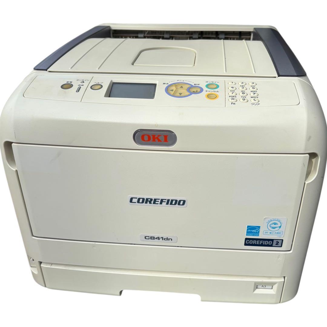 OKI C841dn レーザープリンター 未使用トナー付き ジャンク