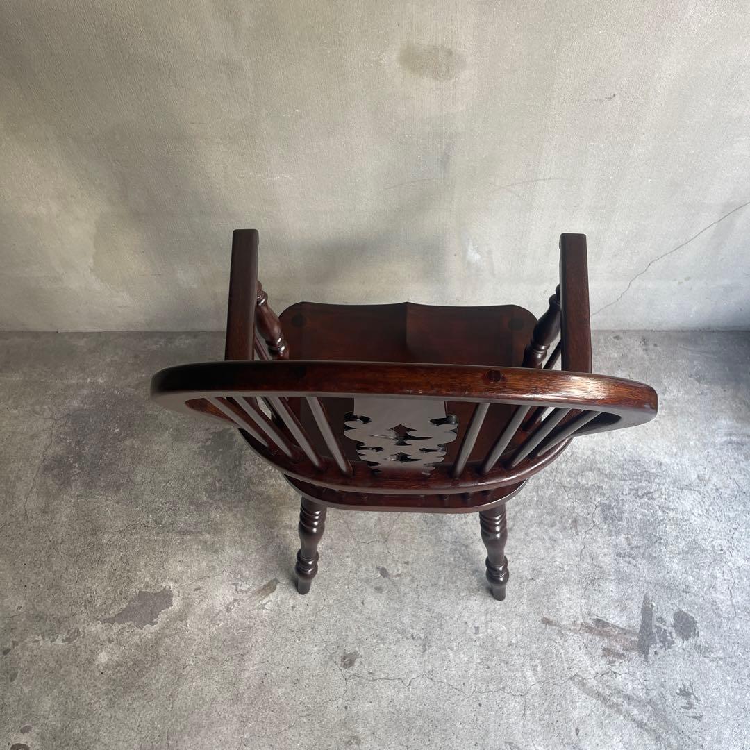 松本民芸　アームチェア