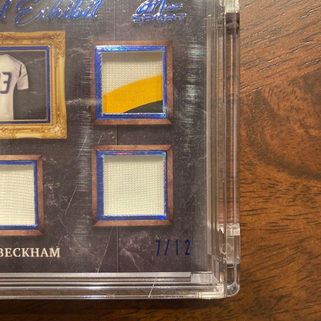 Leaf デイビッドベッカム　ジャージメモラビリア　限定１２枚
