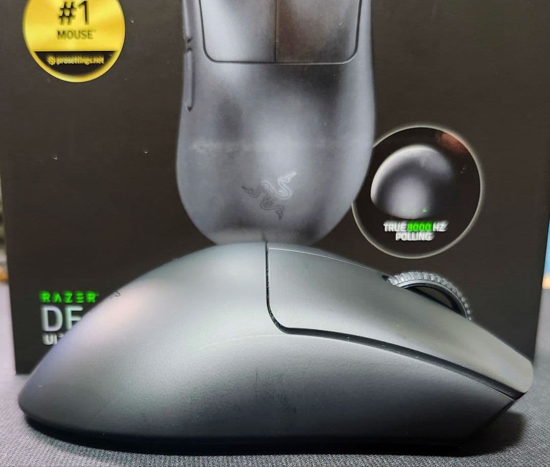 Razer DeathAdder V4 Pro ワイヤレスマウス+マウスソール