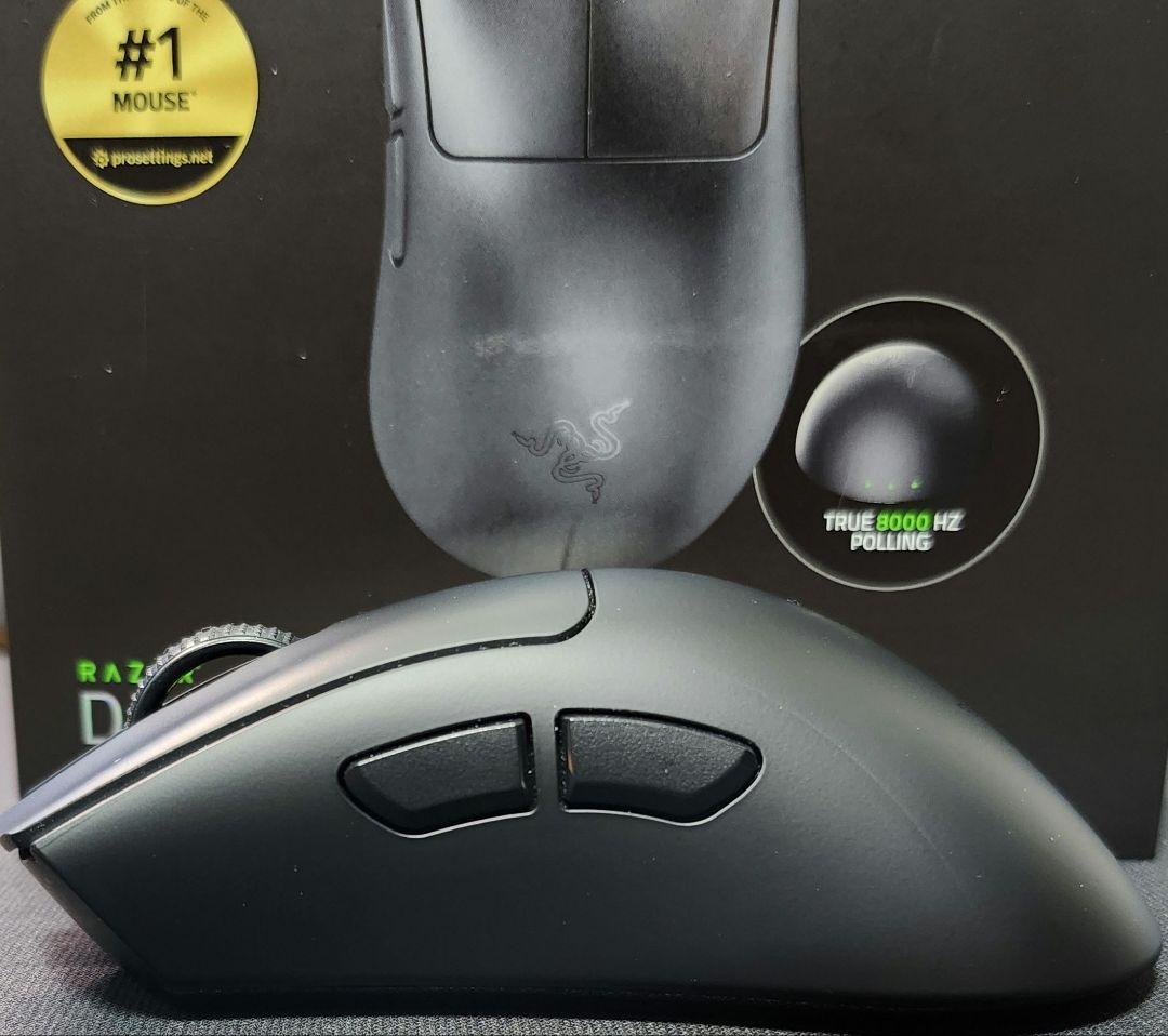 Razer DeathAdder V4 Pro ワイヤレスマウス+マウスソール