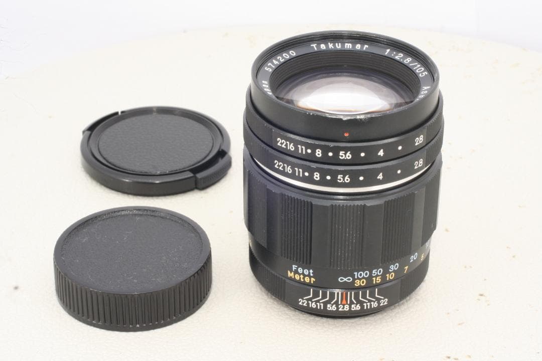 「整備済」空気感ある写り Takumar 105mm F2.8 タクマー
