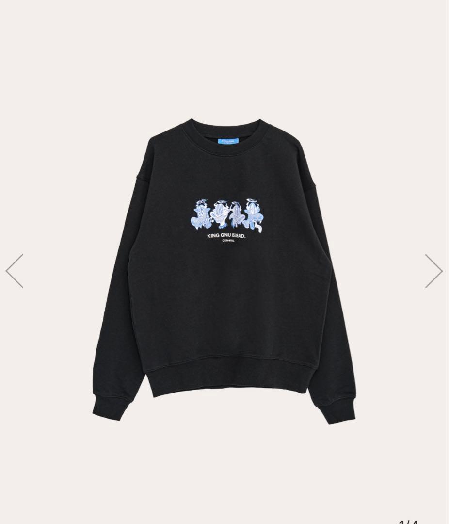 新品　King Gnu KG IS DEAD SWEATSHIRT ブラック　黒