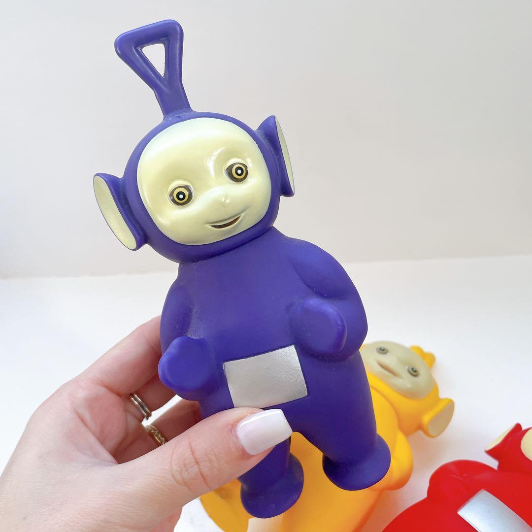 テレタビーズ　ビンテージ　貯金箱　4体セット　アメトイ