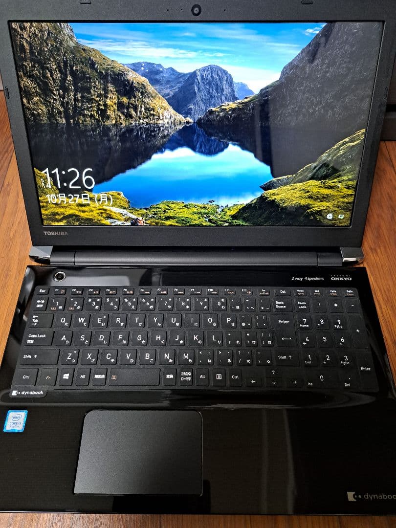TOSHIBA dynabook ブラック ノートPC T45 GBD