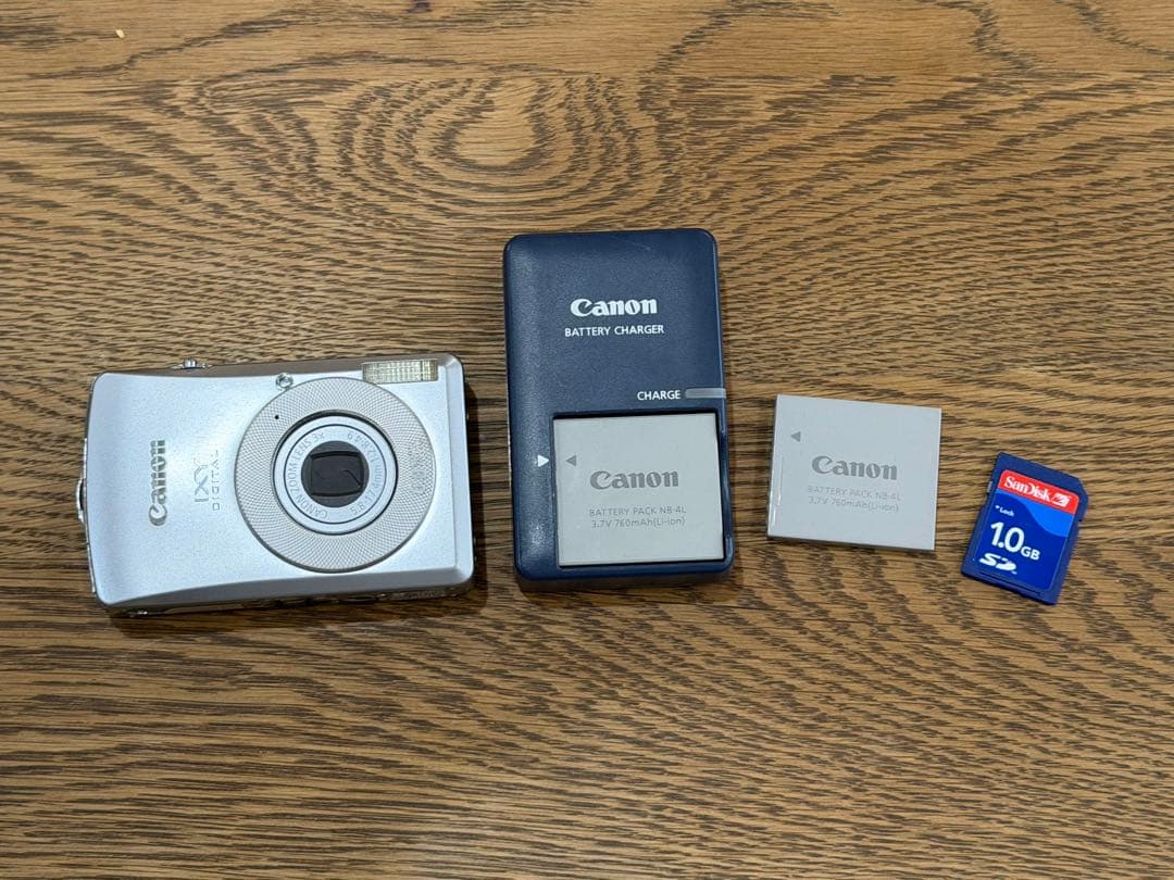 Canon IXYデジタル80 コンデジ SDカード付