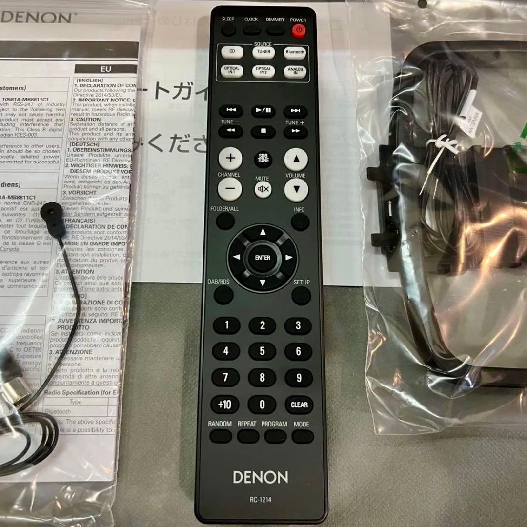 【超美品】 DENON デノン 『RCD-M41』 CDレシーバー 未使用に近い