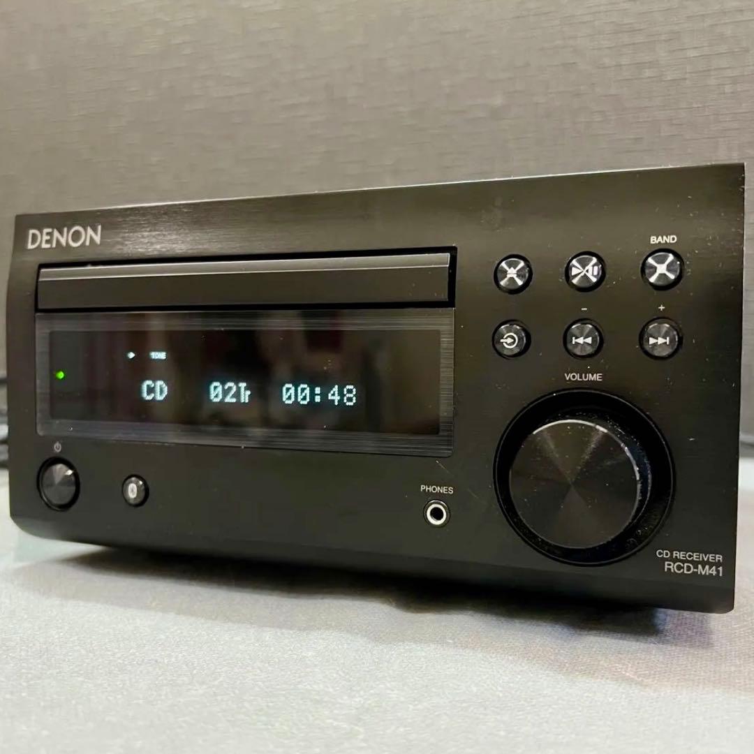 【超美品】 DENON デノン 『RCD-M41』 CDレシーバー 未使用に近い