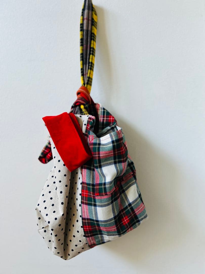 ∴●///『大っきな2wayリバーシブルチェッカーズBAG』