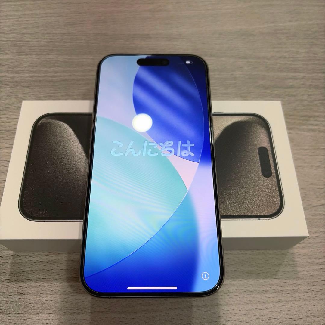 iPhone 15 Pro 128GB ナチュラルチタニウム SIMフリー本体