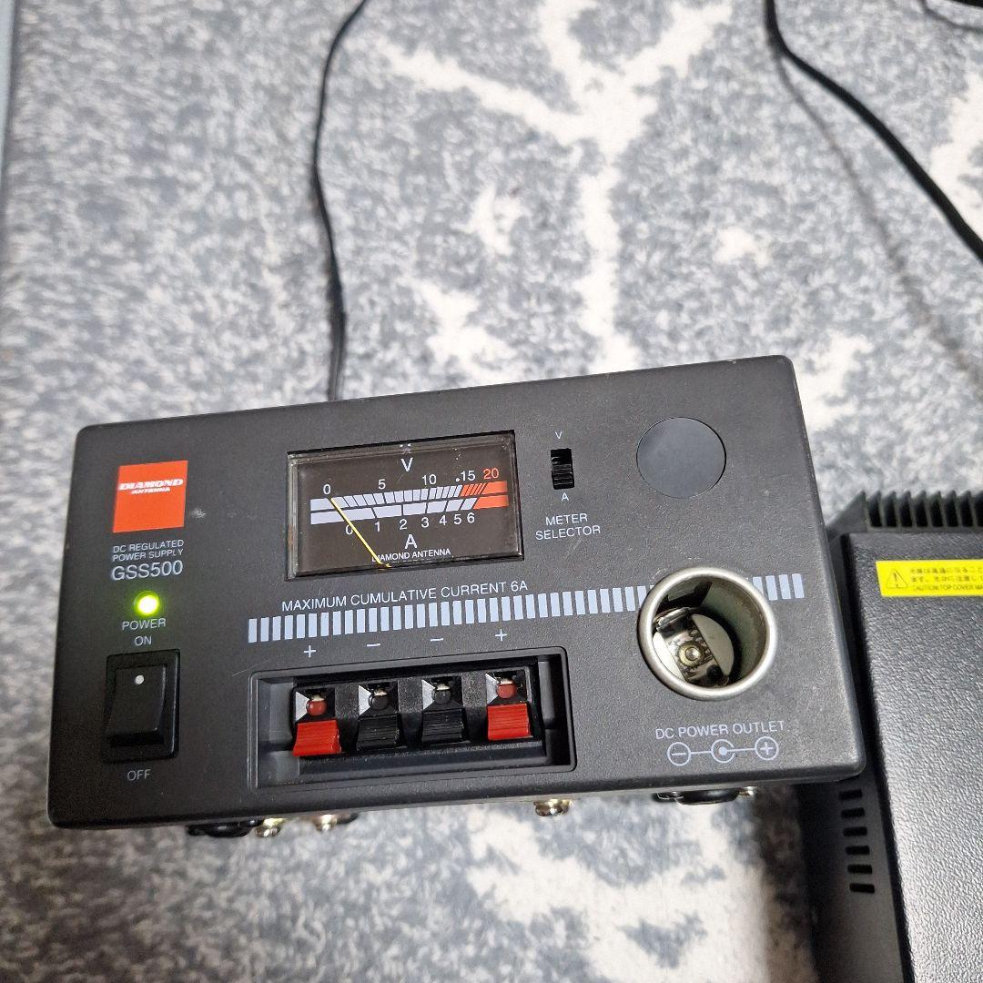 ALINCO DM-305MV DCダイヤモンドGSS500 　　　電源供給装置