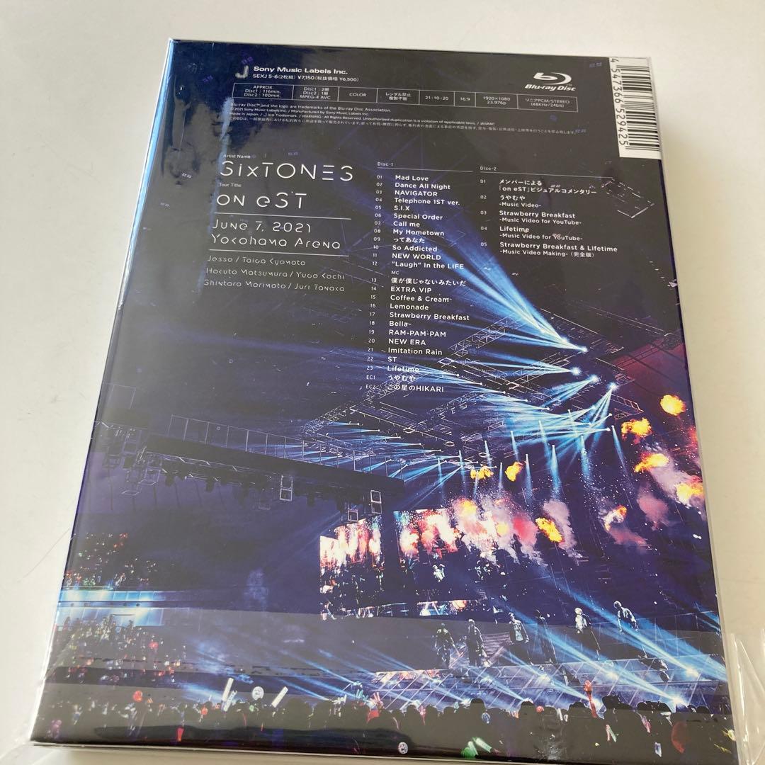 SixTONES OneST 初回盤Blu-ray2枚組