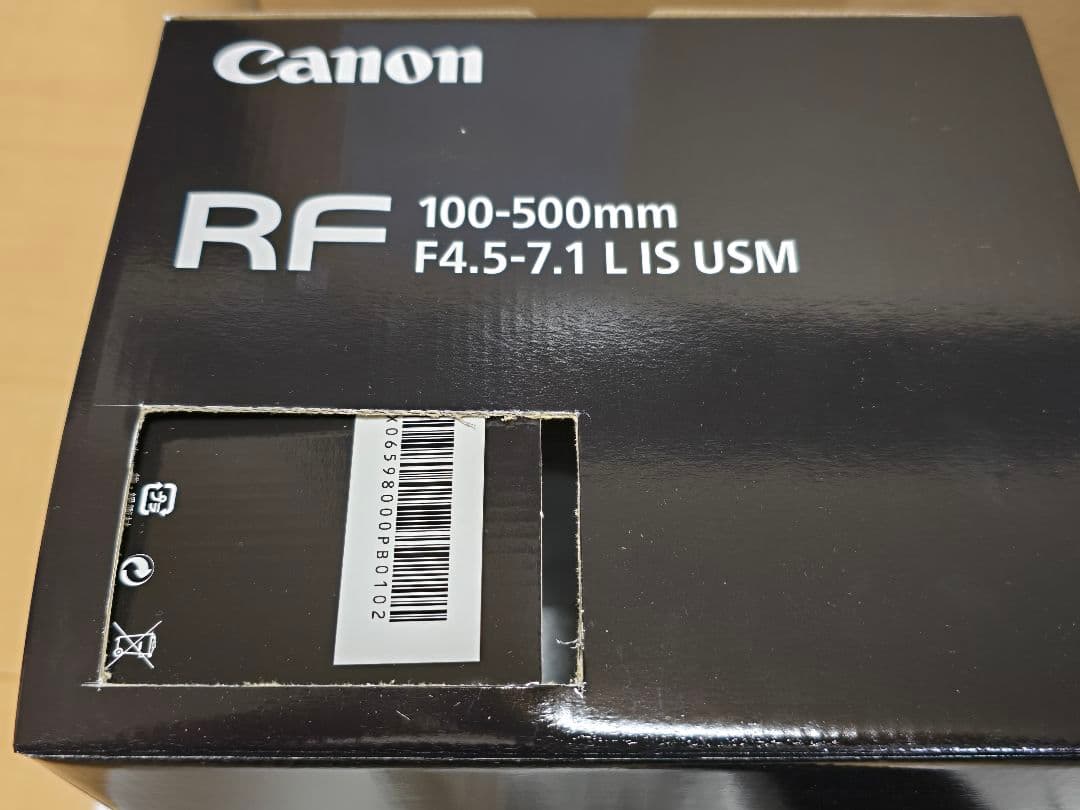 Canon RF100-500mm F4.5-7.1 L IS USM 極美品