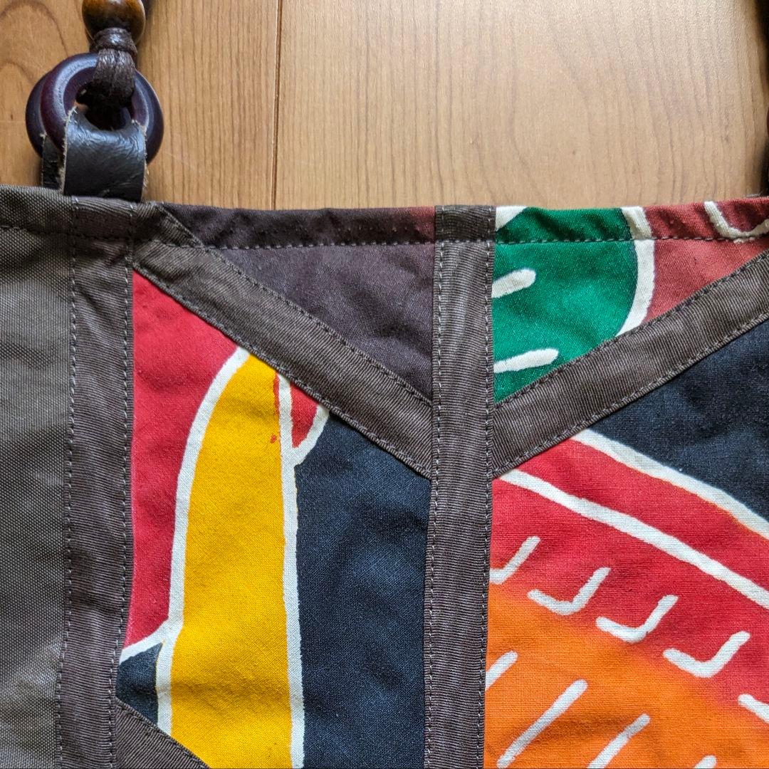 手提げバッグ 武者のぼり旗リメイク パッチワーク