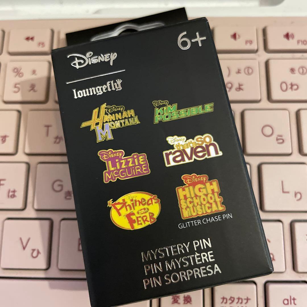Loungefly ディズニーチャンネル ピンバッジ3点