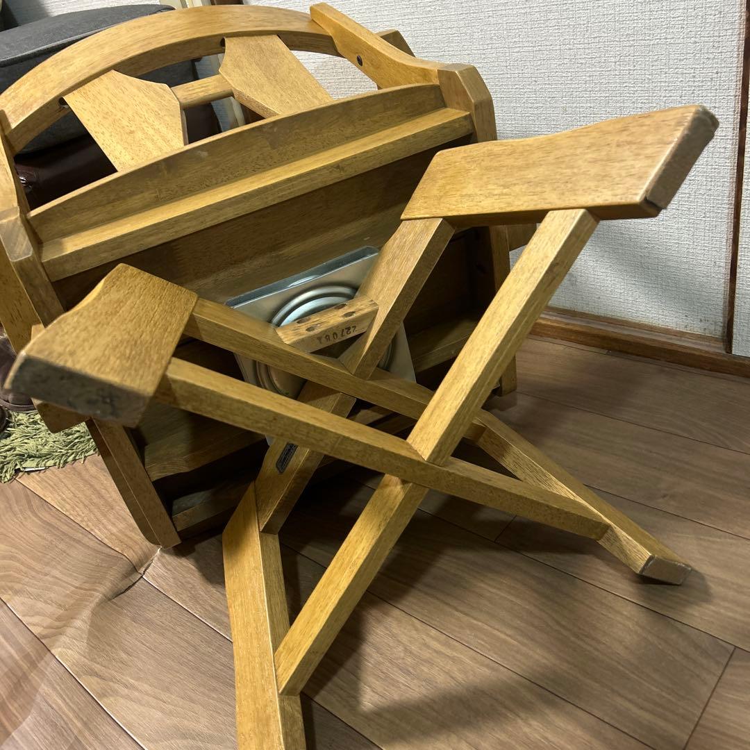 ★激レアヴィンテージ★ 東洋ファニチャー チェア　木製　回転式　椅子　Toyo