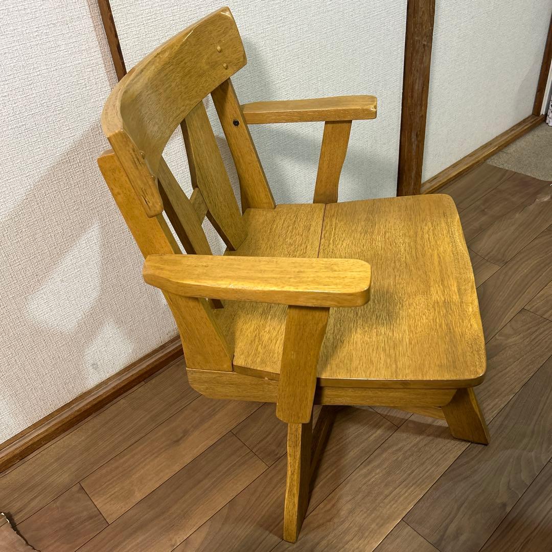 ★激レアヴィンテージ★ 東洋ファニチャー チェア　木製　回転式　椅子　Toyo