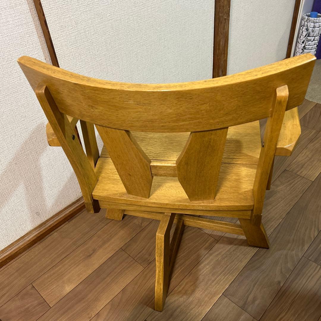 ★激レアヴィンテージ★ 東洋ファニチャー チェア　木製　回転式　椅子　Toyo