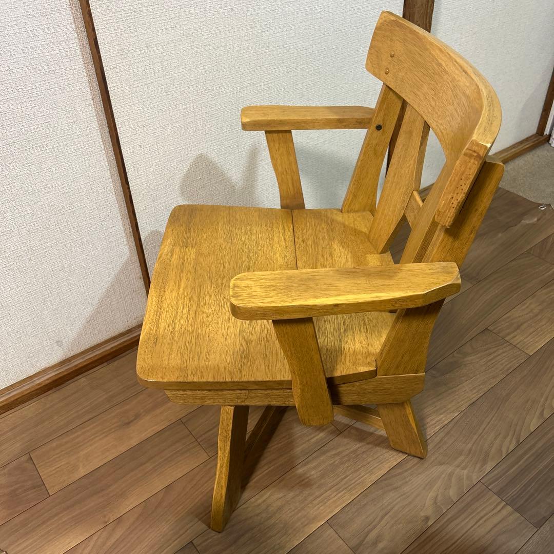 ★激レアヴィンテージ★ 東洋ファニチャー チェア　木製　回転式　椅子　Toyo