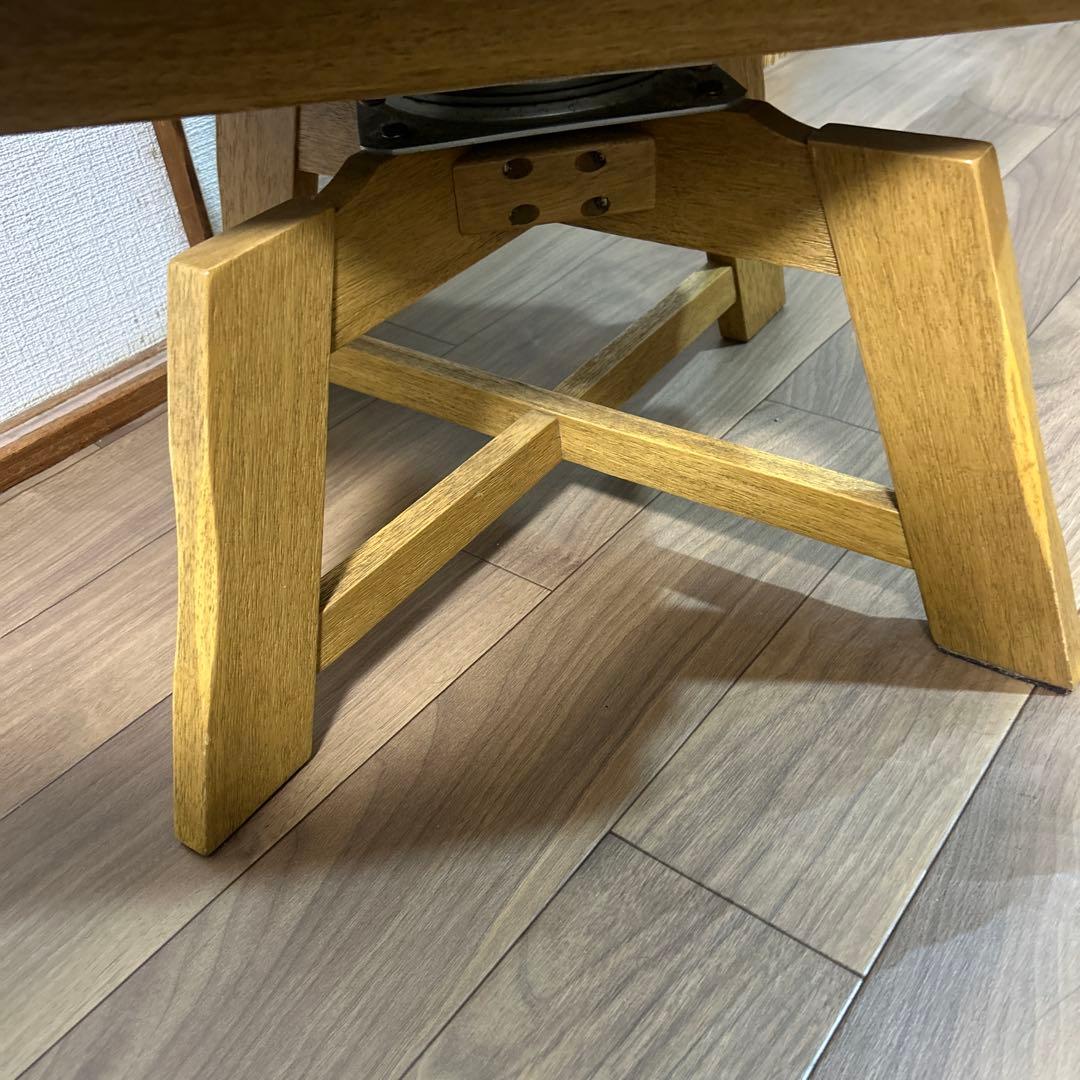 ★激レアヴィンテージ★ 東洋ファニチャー チェア　木製　回転式　椅子　Toyo