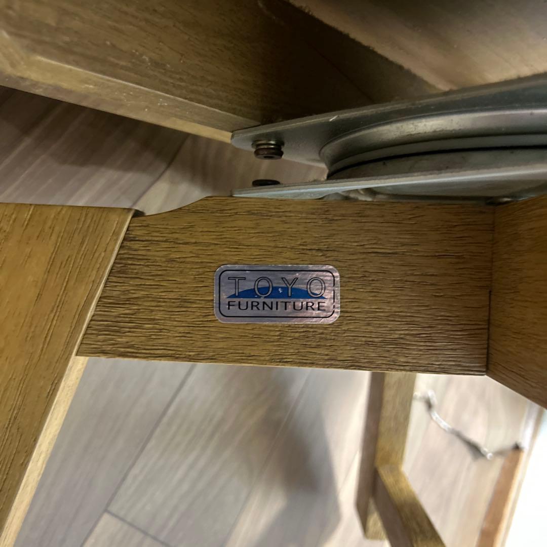 ★激レアヴィンテージ★ 東洋ファニチャー チェア　木製　回転式　椅子　Toyo