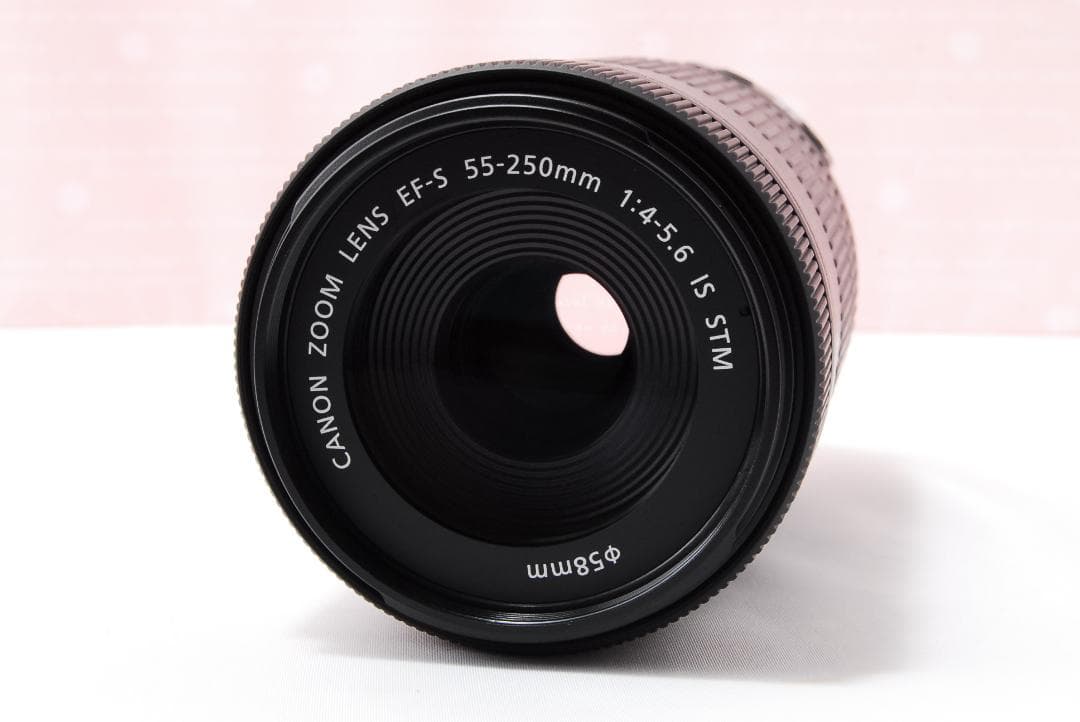 〓未使用品〓キヤノン EF-S 55-250mm F4-5.6 IS STM