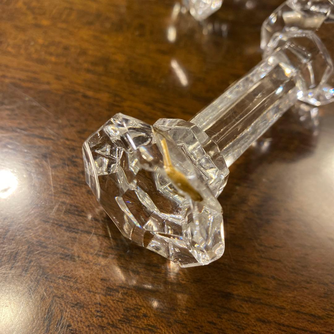 サラグレース　クリスタルカトラリーレスト3点